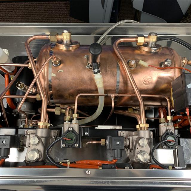 Nachher: Komplett überholte Gastro-Maschine